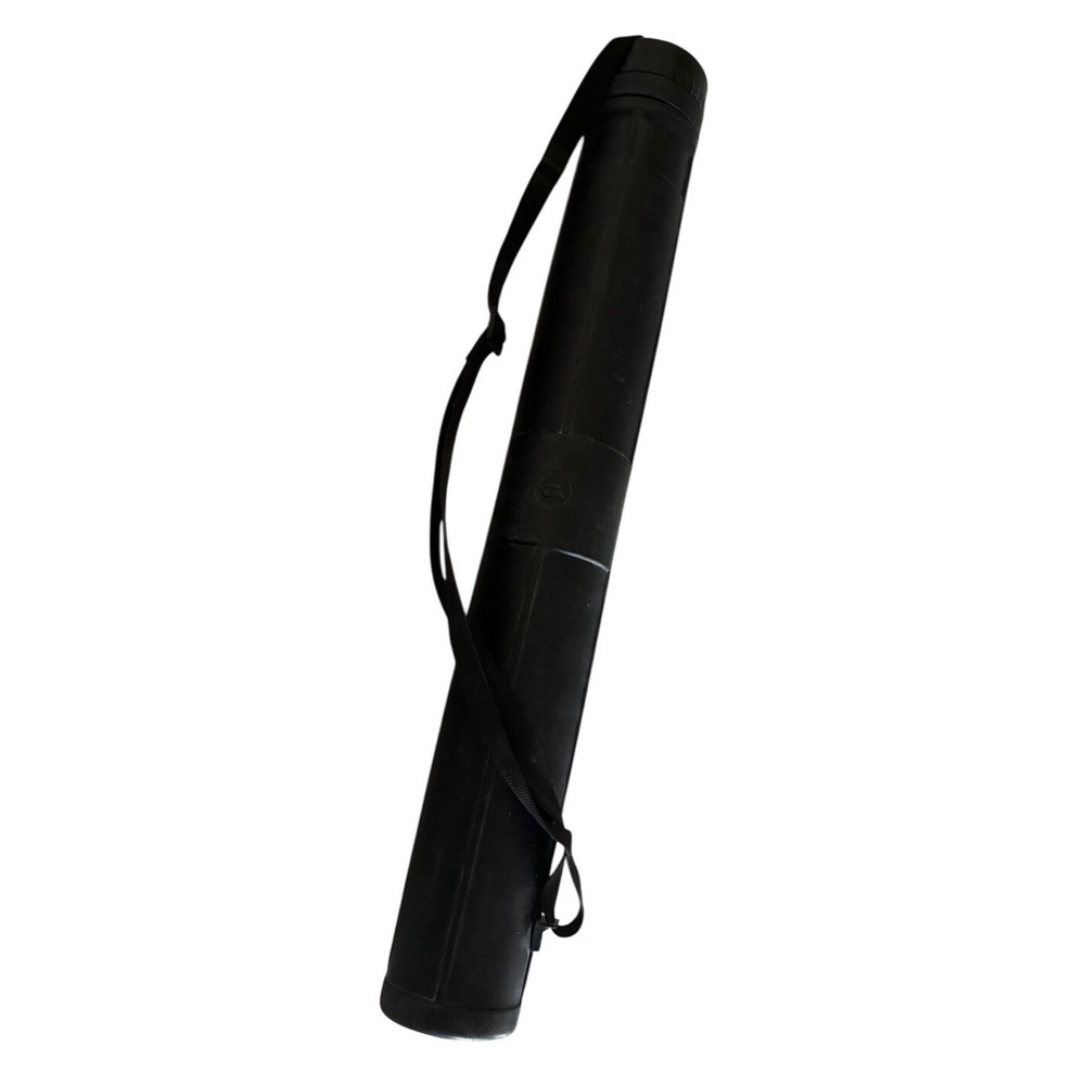 TS Drawing Storage Tube Black Plastic Portfolio Painting Telescopic 2-4 ft Italy